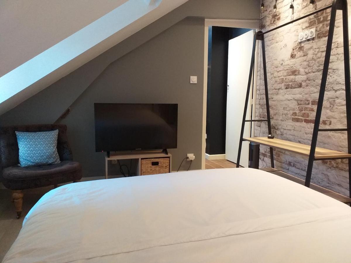 Les Volets Bleus - Deux Appartements Et Un Studio, Jardin Bourges Buitenkant foto
