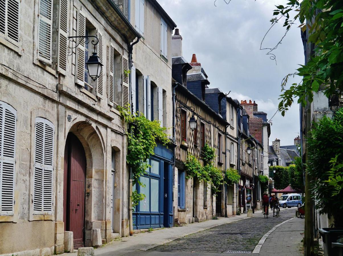 Les Volets Bleus - Deux Appartements Et Un Studio, Jardin Bourges Buitenkant foto